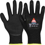 GENUA Grip Black, 5-Fg.-Sicherheitshandschuhe, schnittfest