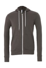 Unisex Poly-Cotton Full Zip Hoodie – Bild 4