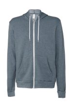 Unisex Poly-Cotton Full Zip Hoodie – Bild 5