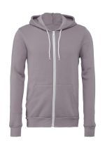 Unisex Poly-Cotton Full Zip Hoodie – Bild 6