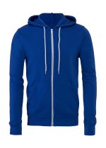 Unisex Poly-Cotton Full Zip Hoodie – Bild 8