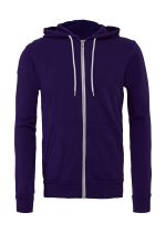 Unisex Poly-Cotton Full Zip Hoodie – Bild 9