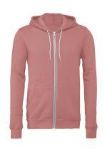Unisex Poly-Cotton Full Zip Hoodie – Bild 11