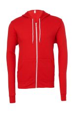 Unisex Poly-Cotton Full Zip Hoodie – Bild 12