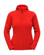 Lux Hooded Knit Fleece Jacket for women – Bild 3