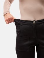 Damen Thermo Cargo Hose Stretch Outdoor Arbeitshose Winter Fleece – Bild 9
